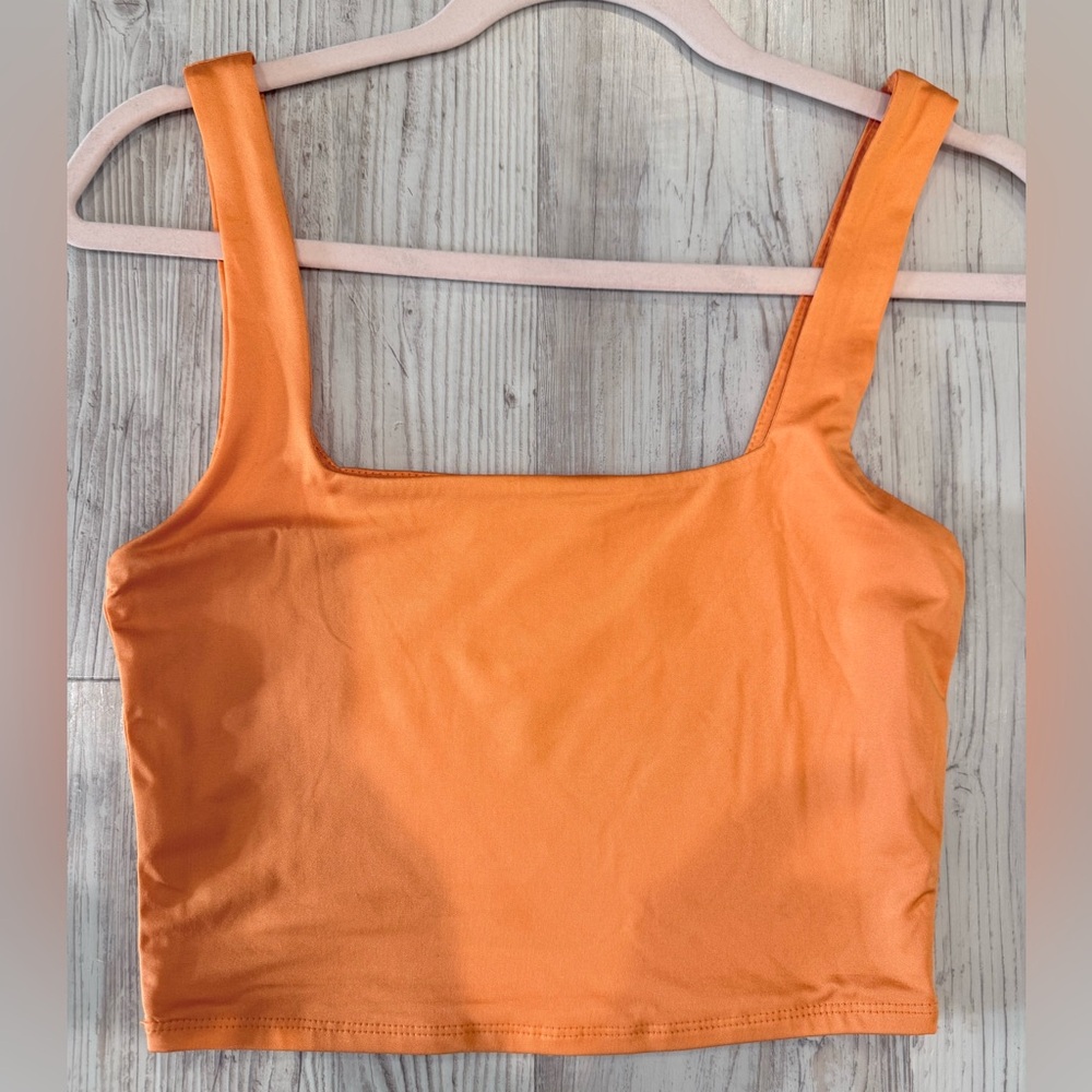 Workshop Republic Clothing Orange Tank Top
